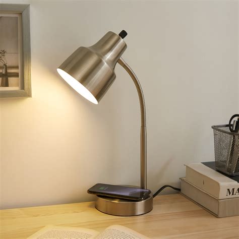 Modern Tech Wireless Phone Charging Desk Lamp
