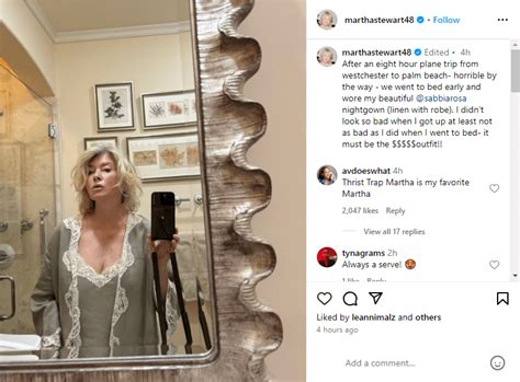 ‘thirst trap martha stewart 82 leaves fans ‘drooling with instagram selfie