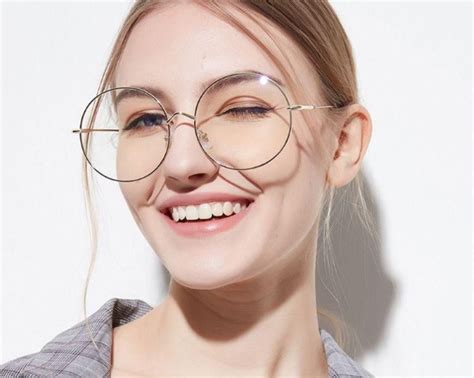 Круглые очки для зрения для девушек солнцезащитные прозрачные с