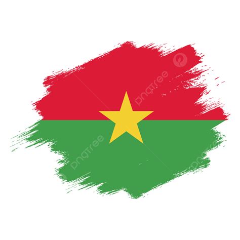 Burkina Faso Vector Flag Flag Vector Flag Grunge Flag Png And Vector