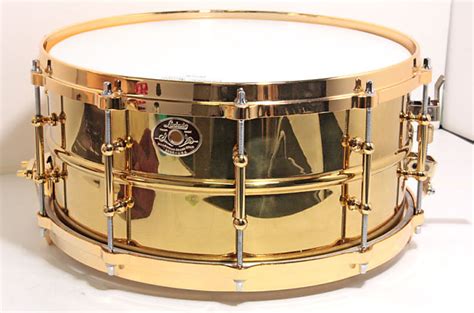 Ludwig Millennium Snare Drum With Brass Shell Lm2000mb6 Reverb