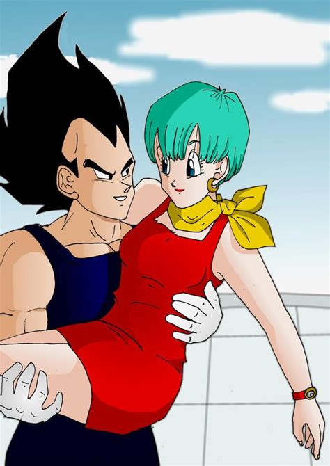 Bulma And Vegeta Dragon Ball Z C Toei Animation Funimation And Sony Pictures Television