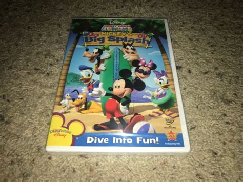 Disneys Mickey Mouse Clubhouse Mickeys Big Splash Dvd 2009 New