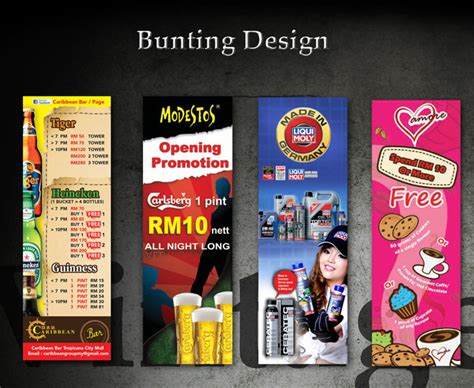 Bunting Design Graphic Design Sample Design Petaling Jaya Pj Seri