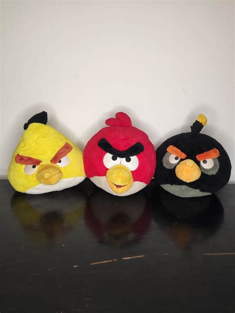 Angry Birds Plush Lot Of Etsy