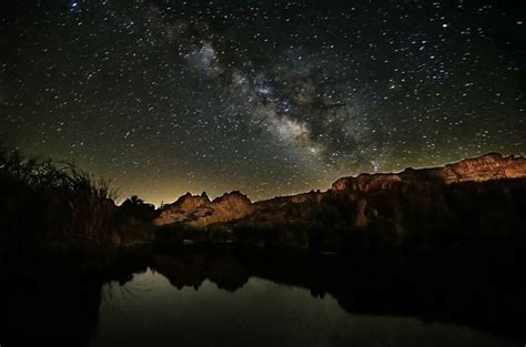 Night Sky Arizona Usa Natural Landmarks Night Skies Sky