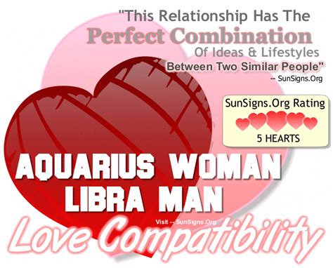 Libra is more rational, while cancer prefers to operate on instinct. Aquarius Woman Compatibility With Men From Other Zodiac ...
