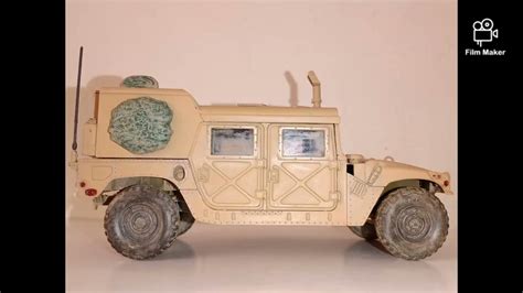 Italeri Kit 135 Scale M998 Desert Patrol Humvee Youtube