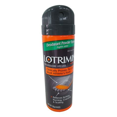 Lotrimin Af Antifungal Deodorant Powder Aerosol Spray Super Size 46 Oz