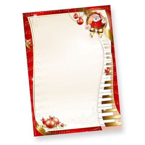 Cv education abitur wir haben 24 bilder über cv. Weihnachtspapier Musik 500 Blatt Briefpapier Weihnachten Motivpapier
