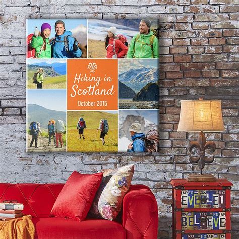 Photo Collage Canvas Prints Collage Canvas Prints You Design