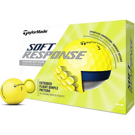 Taylormade Soft Response Golf Balls Prior Gen Academy