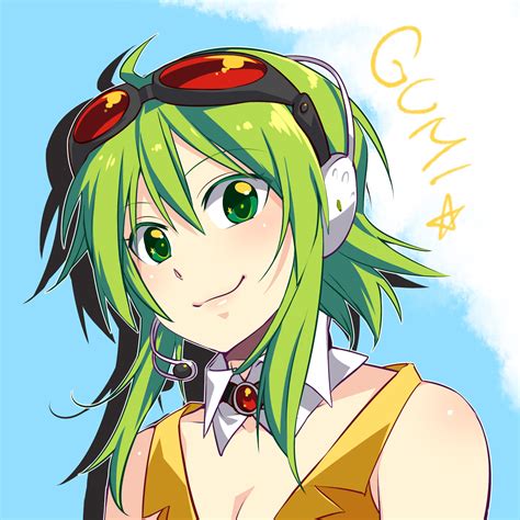 Gumi Vocaloid Drawn By Caffein Danbooru
