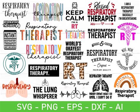 Respiratory Therapist Shirt Logo Lungs Etsy