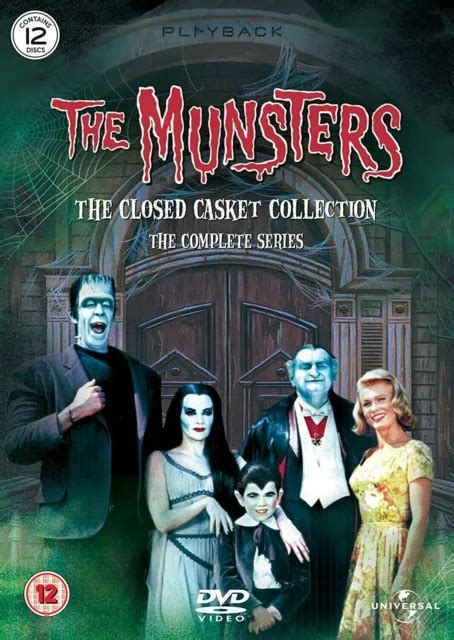 The Munsters Dvd Box Set Complete Collection 12 Discs The Complete