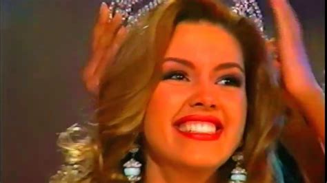 Miss Universe 1996 Crowning Moment Youtube