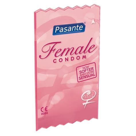 Pasante Female Condom Prezerwatywy Dla Kobiet 1op 3 Szt