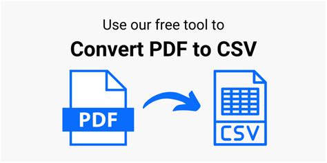 Convert PDF To CSV File