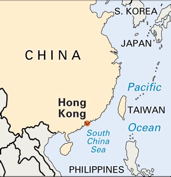 Hong kong is nestled on the eastern region of the pearl river delta area, engulfed by the people's republic of china towards the southeastern coastal side, where the south china sea faces the province from the southern side, and the guangdong area from the northern side. Hong Kong - Students | Britannica Kids | Homework Help