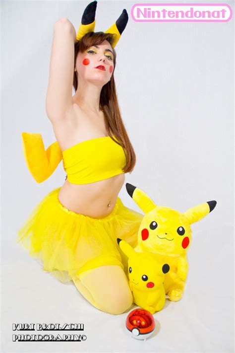 Sexy Pikachu Photoshoot