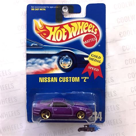 Hot Wheels Nissan Custom Z Gold Medal Speed Collector No Update My