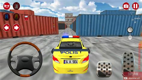 Direksiyonlu Gerçek Polis Arabası Oyunu Türk Polis Arabası Oyunları