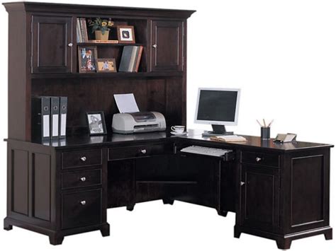L Shaped Desk With Hutch Office Depot Rolande Gozman