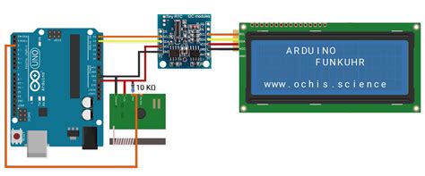 Arduino Funkuhr Mit Display Und Dcf77 Ochis Science