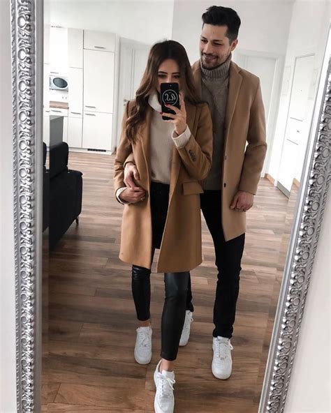 Selection Of The Most Fashionable Autumn Outfits For Couples Matching