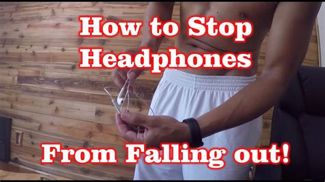 How To Stop Apple Headphones From Falling Out Updated Youtube