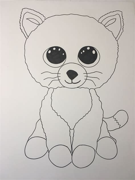 Coloring pages free printable kids birthday cat. Adopt A Pet (Beanie Boo Cats & Dogs) Birthday Party | Dog ...