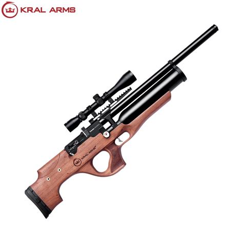 Achetez En Ligne Carabine Pcp Kral Arms Puncher Ekinoks Walnut Semi