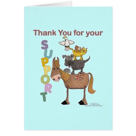 15% off with code zcreateyours. Thank you for your Support Card | Zazzle