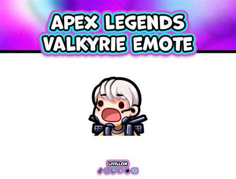 Apex Legends Valkyrie Emote Twitch Discord And Youtube Etsy Canada