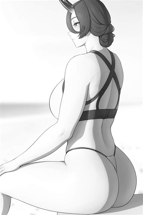 Rule 34 1girls Asahi Lvl Ass Beach Big Breasts Bikini Black Hair