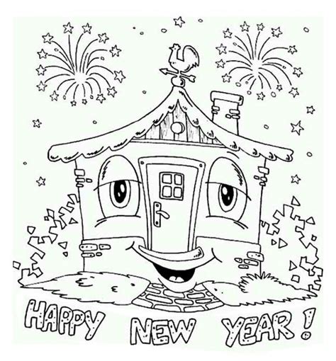 Printable happy new year coloring pages. Get This Free Printable New Years Coloring Pages Online ...