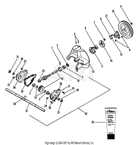 Ariens 932020 000101 St524 5hp Tec 24 Blower Parts Diagram For