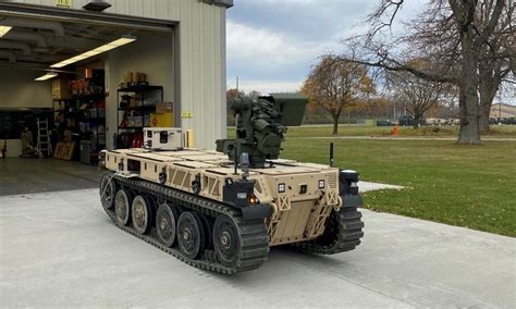 Qinetiq Pratt Miller Deliver First Robotic Combat Vehicle Light