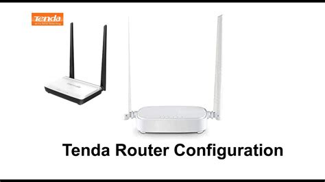 Tenda Wifi Router Configuration Youtube