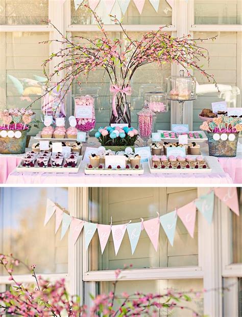 The term shower is often assumed to mean that the expectant mother is showered with gifts. Bump Smitten: Real Baby Shower: Garden Party