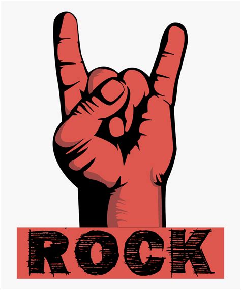 Rock Music Classic Sign Of The Bar Rock Hand Sign Png Transparent