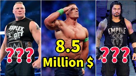 Top 10 Highest Paid Wwe Superstars In 2020 Wwelistthis Salary Of Wwe Superstars Youtube
