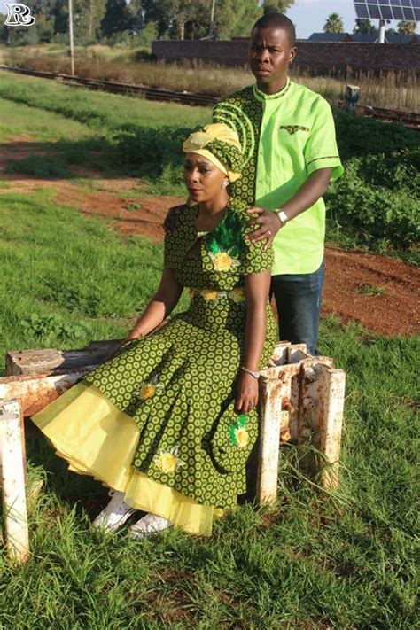 Top Green Shweshwe Dresses Reny Styles