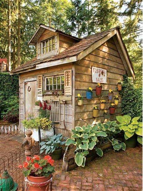 Barn With A Very Attractive And Interesting Appearance Garden Shed