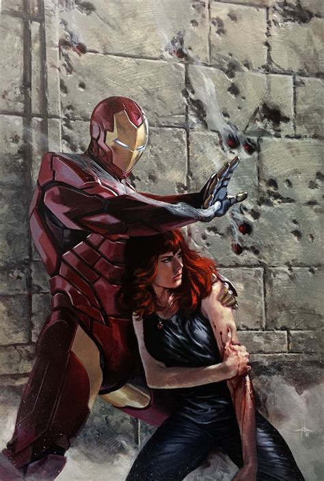 Scarlett johansson black widow in action full hd. Invincible Iron Man #7 "Mary Jane/Spider-Man" Centric ...