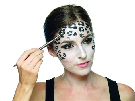 Snow Leopard Makeup Leopard Makeup Leopard Face Paint Halloween