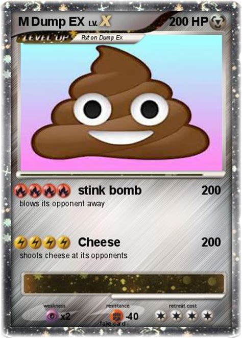 Pokémon M Dump EX stink My Pokemon Card