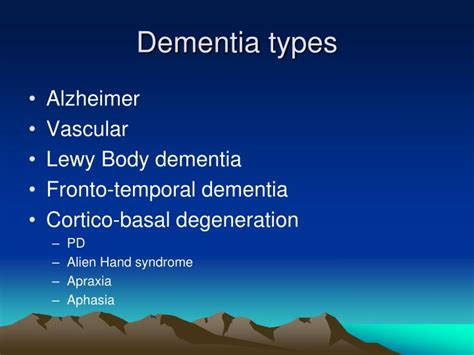 Ppt Dementia Powerpoint Presentation Id5490237