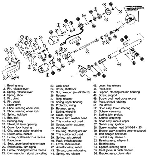 √ ⭐⭐⭐⭐⭐ Gm Tilt Steering Key Column Wiring Diagram