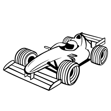 Kleurplaat race auto foto coloring pages race cars. Leuk voor kids - racewagens-0006